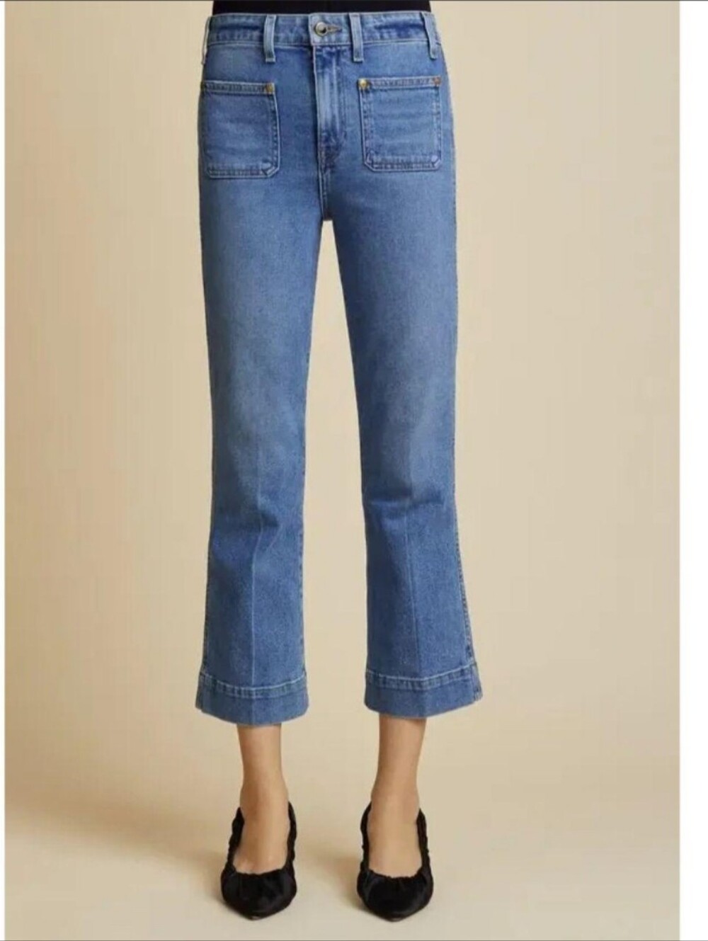 Khaite The Raquel Crop Jeans